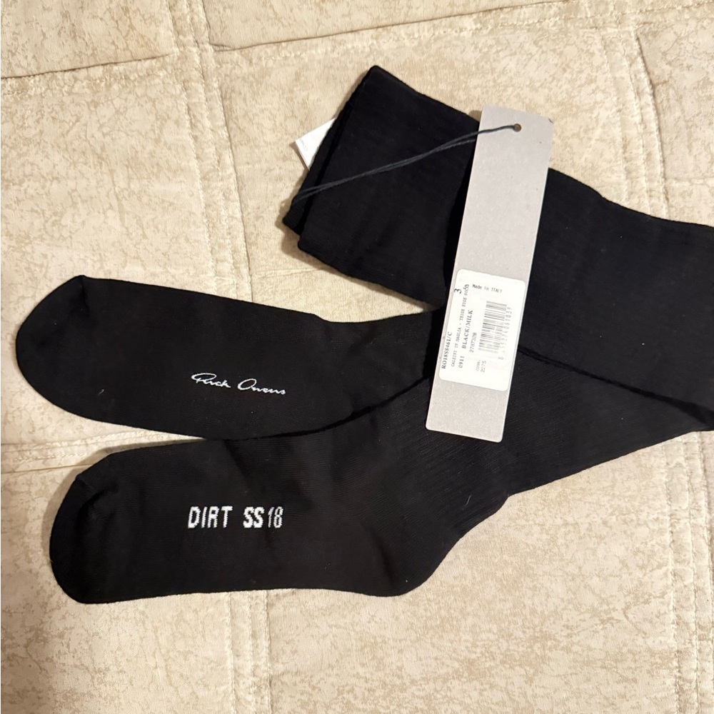 Rick Owens Dark Men's Dress Socks
